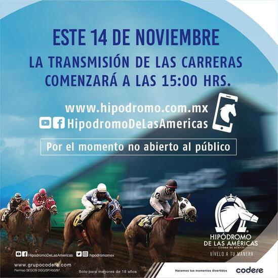 Resultados hipódromo de las américas