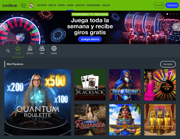 Casino codere boca del rio