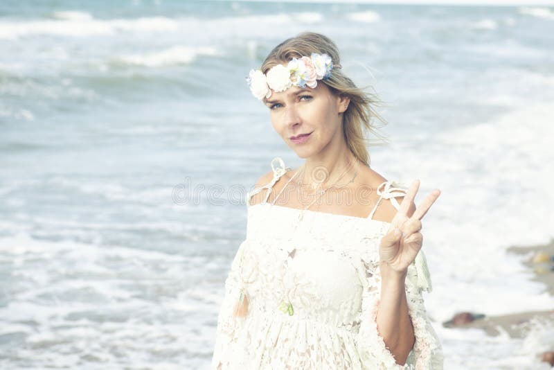 Signo de playa positivo